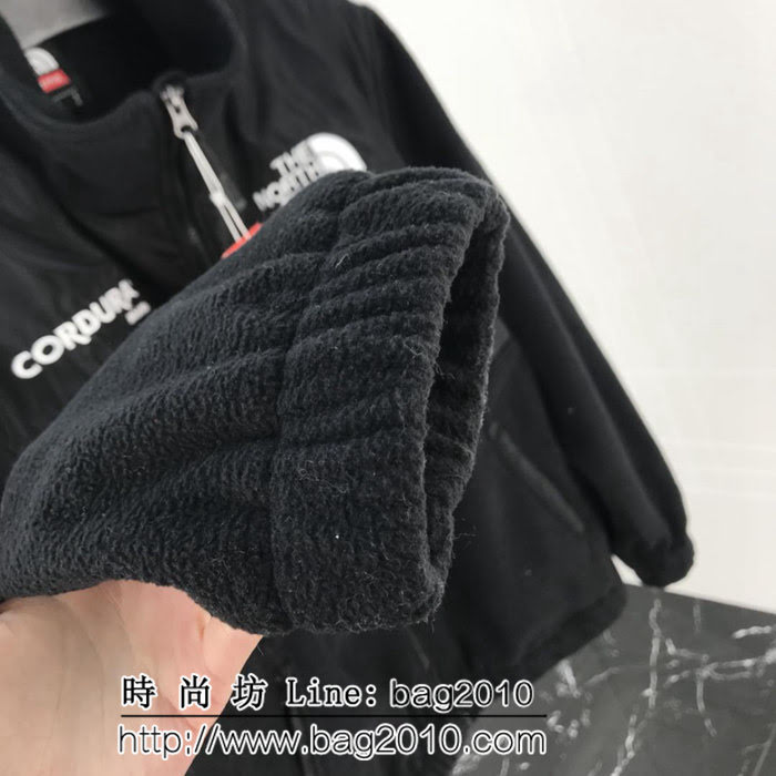SUPREME 18FW TNF Fleece Jacket 搖粒絨 抓絨夾克 拼接工藝設計 高版本男女同款 ydi2590